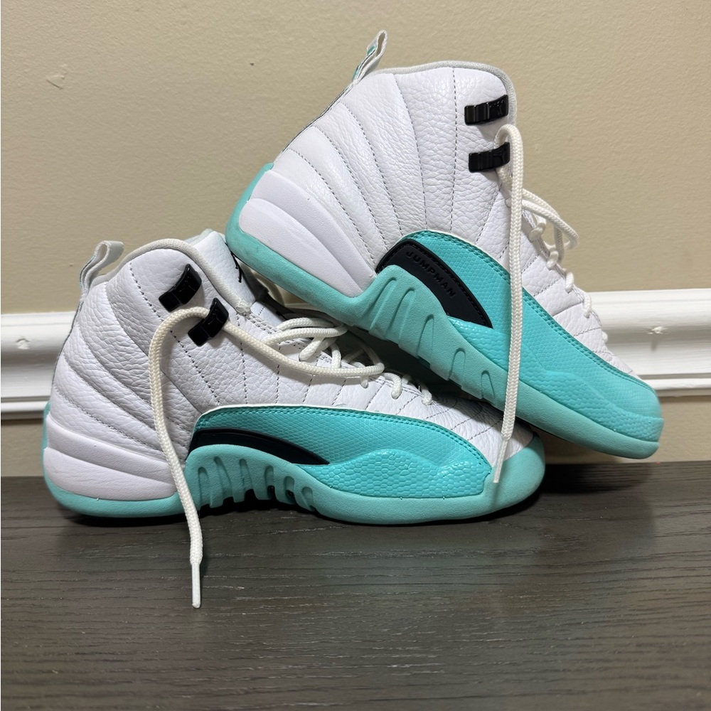 GS Jordan 12 Light Aqua